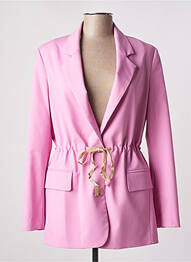 Blazer poches rose ATTIC AND BARN femme