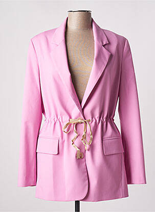 Blazer poches rose ATTIC AND BARN femme