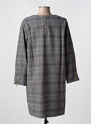 Robe courte manches longues manches longues gris VALENTINE GAUTHIER femme