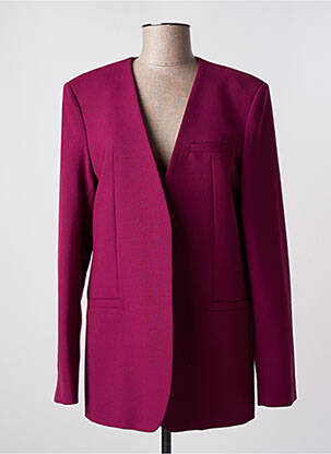 Veste chic poches violet SEMICOUTURE femme