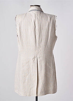 Blazer poches beige SEMICOUTURE femme