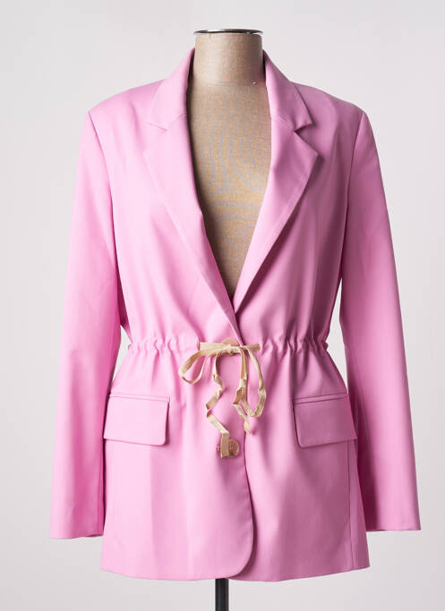 Blazer poches rose ATTIC AND BARN femme