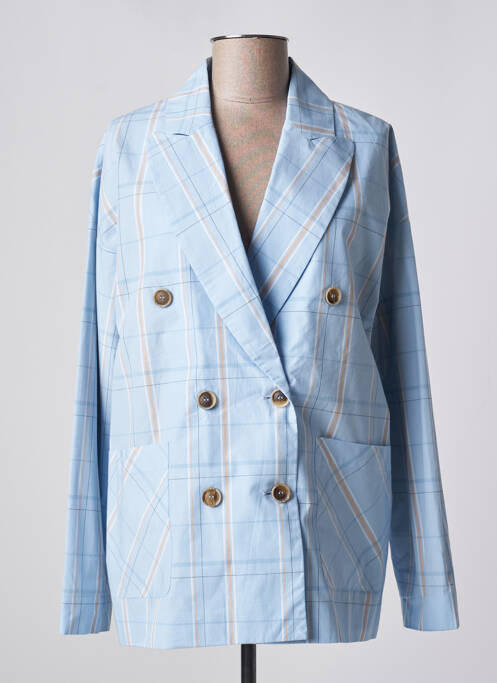 Blazer poches bleu SEMICOUTURE femme