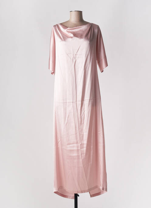 Robe longue rose SEMICOUTURE pour femme