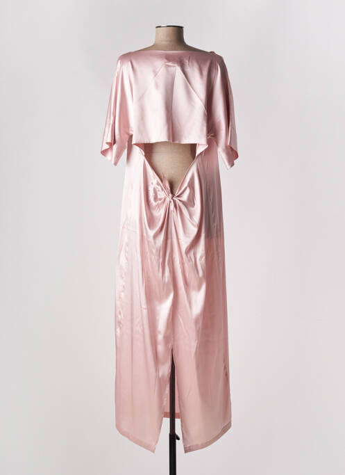 Robe longue rose SEMICOUTURE pour femme