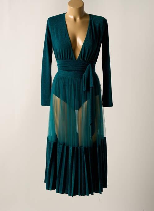 Ensemble jupe coupe fluide vert ELISABETTA FRANCHI femme