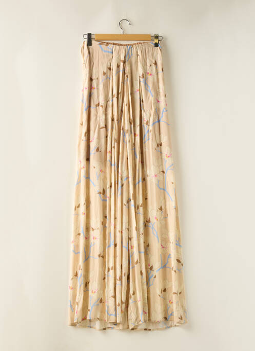 Combi-pantalon beige SEMICOUTURE pour femme