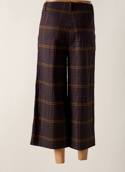 Pantalon 7/8 violet ATTIC AND BARN pour femme