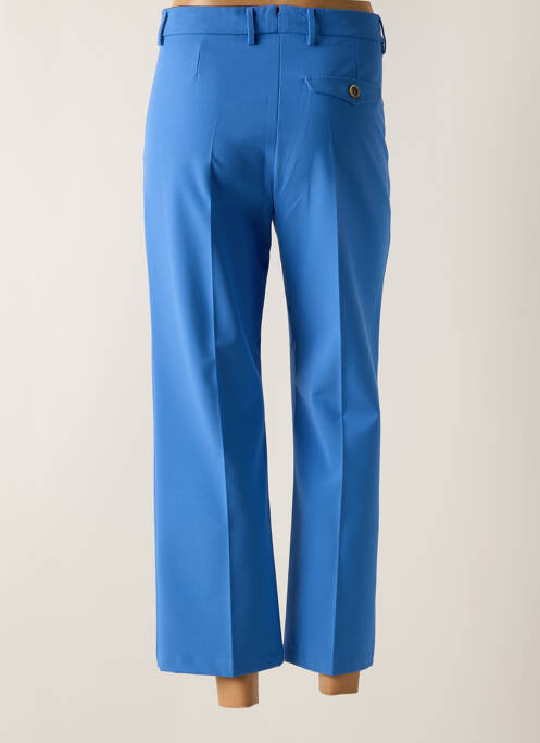Pantalon chino bleu SEMICOUTURE pour femme