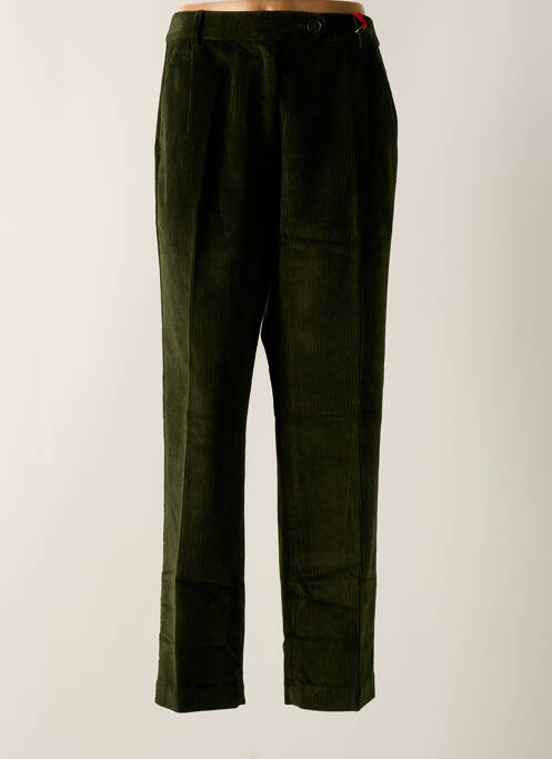 Pantalon chino vert SEMICOUTURE pour femme