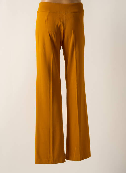Pantalon droit jaune MOMONI pour femme