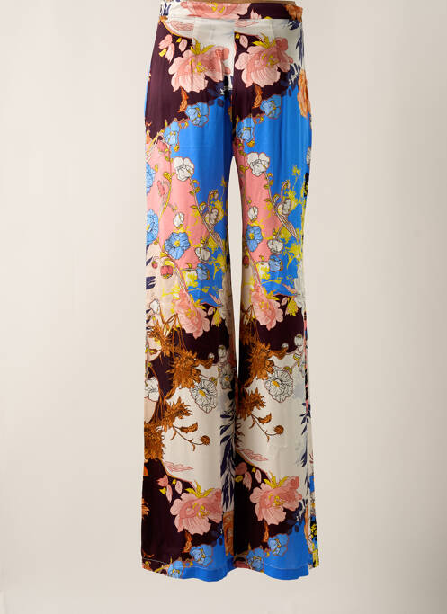 Pantalon droit marron ANGELA pour femme