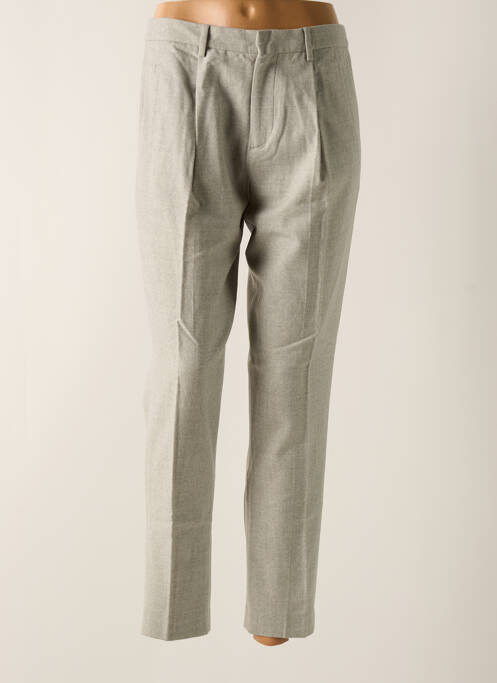 Pantalon slim gris CHLOÉ STORA pour femme