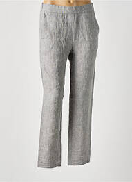 Pantalon 7/8 taille élastique taille normale gris DIEGA femme