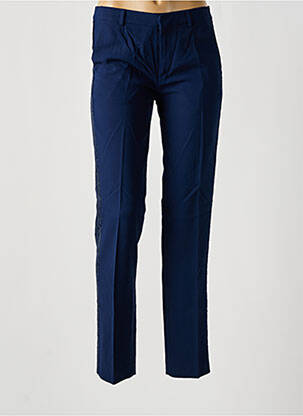 Pantalon chino taille basse taille basse bleu ESSENTIEL ANTWERP femme