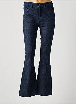 Jeans bootcut stretch taille basse bleu MAYJUNE femme