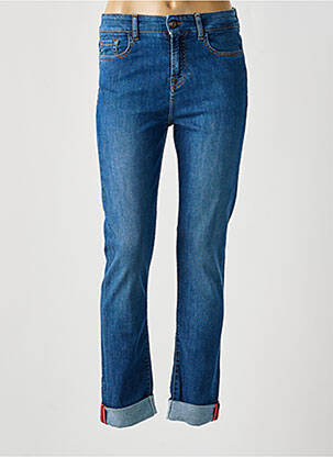 Jeans coupe slim stretch taille normale bleu MAYJUNE femme