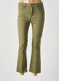 Jeans bootcut taille haute taille haute vert MAYJUNE femme