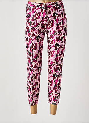 Pantalon chino tissage popeline taille normale violet BY MALENE BIRGER femme