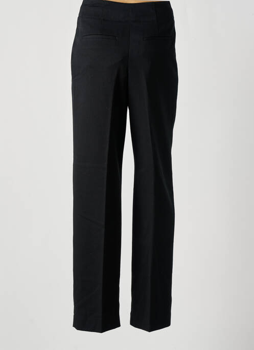 Pantalon droit tissage crêpe taille haute noir BY MALENE BIRGER femme