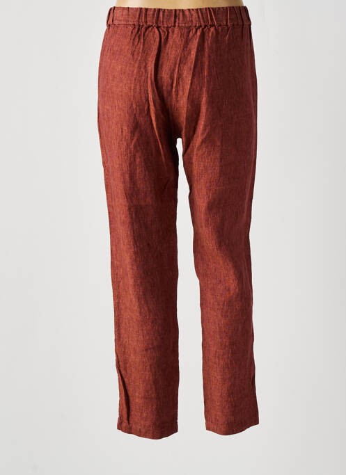 Pantalon 7/8 marron DIEGA pour femme