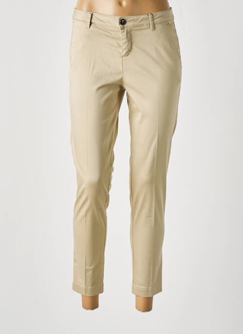 Pantalon chino beige MAYJUNE pour femme