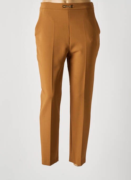 Pantalon chino marron ELISABETTA FRANCHI pour femme