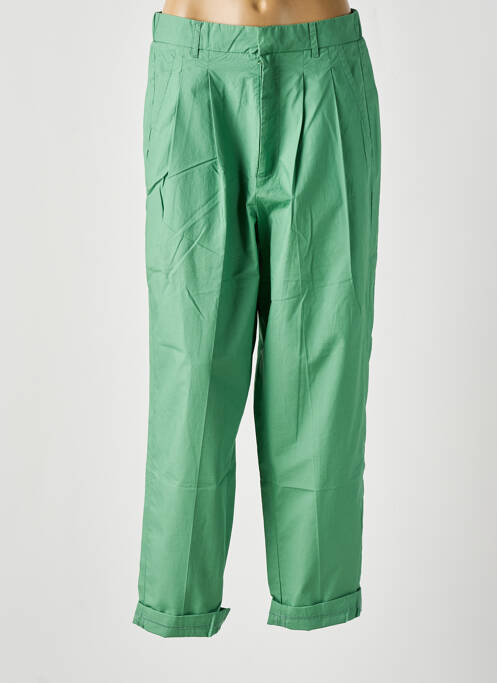 Pantalon droit vert ATTIC AND BARN pour femme