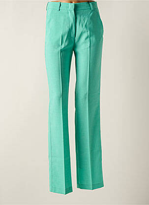 Pantalon slim taille haute taille haute vert ESSENTIEL ANTWERP femme