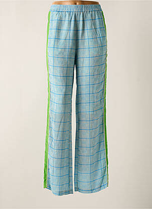 Pantalon droit taille élastique taille normale bleu ESSENTIEL ANTWERP femme