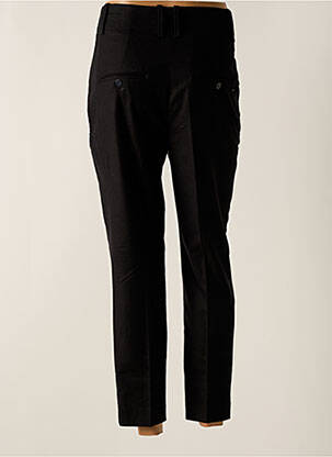 Pantalon 7/8 taille haute taille haute noir SET femme