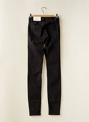 Jeans coupe slim stretch taille normale noir SET femme