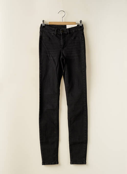 Jeans coupe slim stretch taille normale noir SET femme
