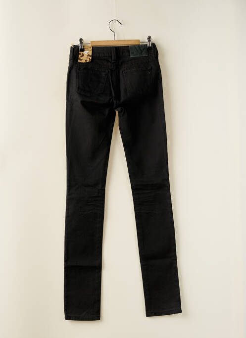 Jeans coupe slim noir W pour femme