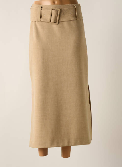 Jupe longue beige BY MALENE BIRGER pour femme