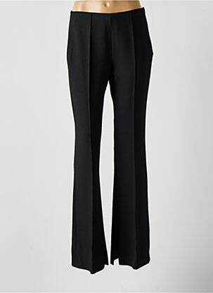Pantalon flare stretch taille haute noir ATTIC AND BARN femme