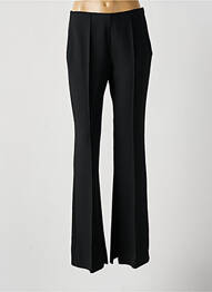 Pantalon flare stretch taille haute noir ATTIC AND BARN femme