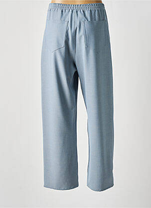 Pantalon droit taille haute taille haute bleu ATTIC AND BARN femme