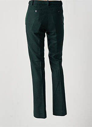 Pantalon slim taille haute taille haute vert LAURENCE BRAS femme