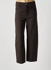 Pantalon droit marron ATTIC AND BARN pour femme seconde vue