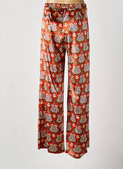 Pantalon flare orange NIU pour femme seconde vue