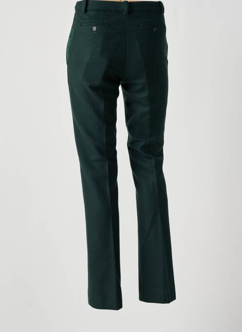 Pantalon slim poches taille haute vert LAURENCE BRAS femme