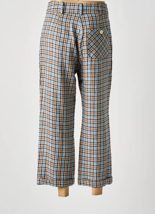 Pantalon 7/8 bleu MOMONI pour femme