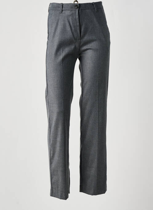 Pantalon chino gris SEMICOUTURE pour femme