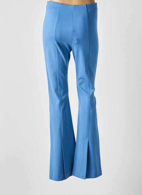 Pantalon flare bleu MALIPARMI pour femme