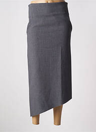 Jupe longue taille haute gris OUD femme