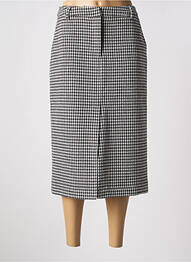Jupe mi-longue taille à pinces noir ESSENTIEL ANTWERP femme