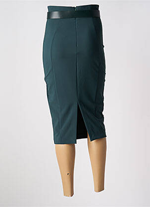 Jupe mi-longue stretch vert ELISABETTA FRANCHI femme