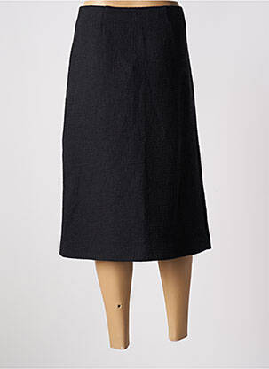 Jupe mi-longue stretch noir BY MALENE BIRGER femme