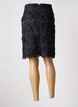 Jupe mi-longue taille haute noir ESSENTIEL ANTWERP femme